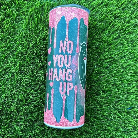 Ghost face pink tumbler - Picture 2 of 4